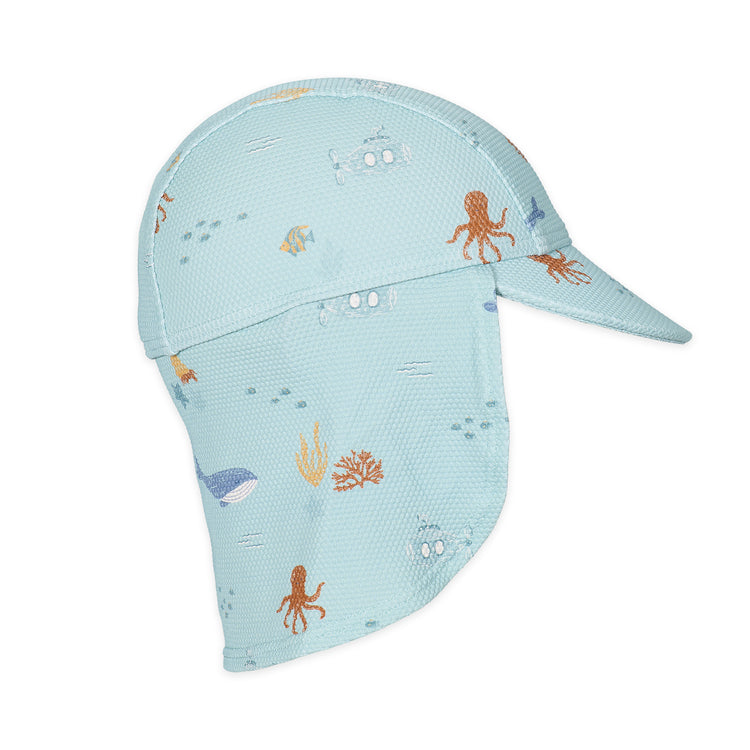 LITTLE DUTCH. Παιδικό καπέλο ήλιου Ocean Friends