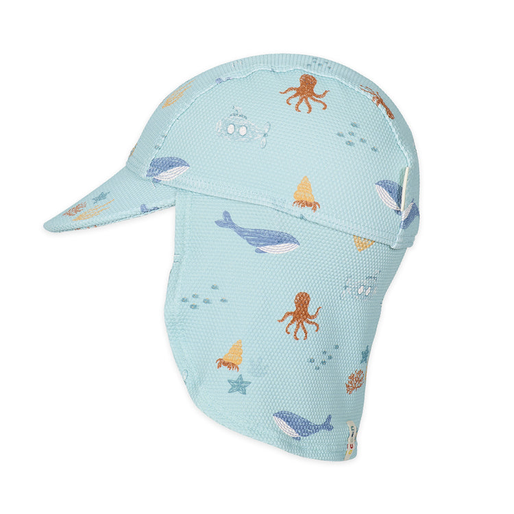 LITTLE DUTCH. Παιδικό καπέλο ήλιου Ocean Friends