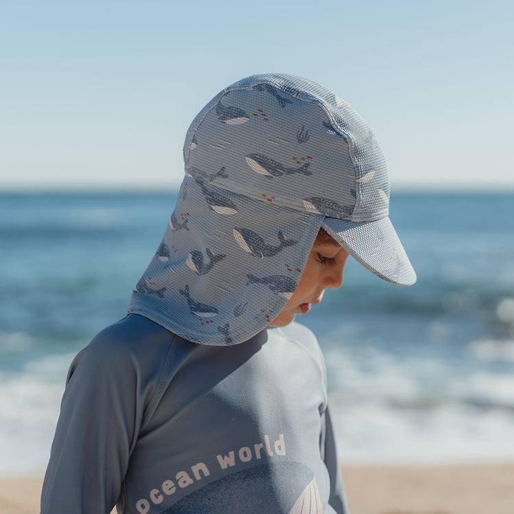 LITTLE DUTCH. Swim Cap Ocean Splash