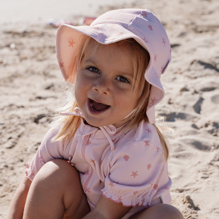 LITTLE DUTCH. Sun Hat Dreamy Seashells