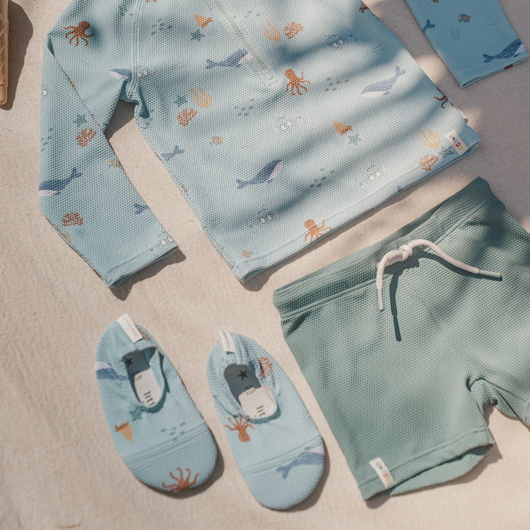 LITTLE DUTCH. Παιδικά παπουτσάκια θαλάσσης Ocean Friends