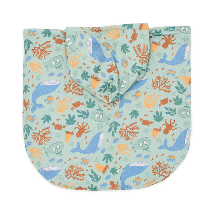LITTLE DUTCH. Παιδικό πόντσο Ocean World Multicolour - One size