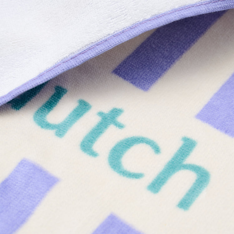 LITTLE DUTCH. Beach Towel Dreamy Purple Stripe - 60x120