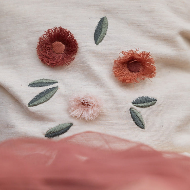 LITTLE DUTCH. T-shirt long sleeves Vanilla melee