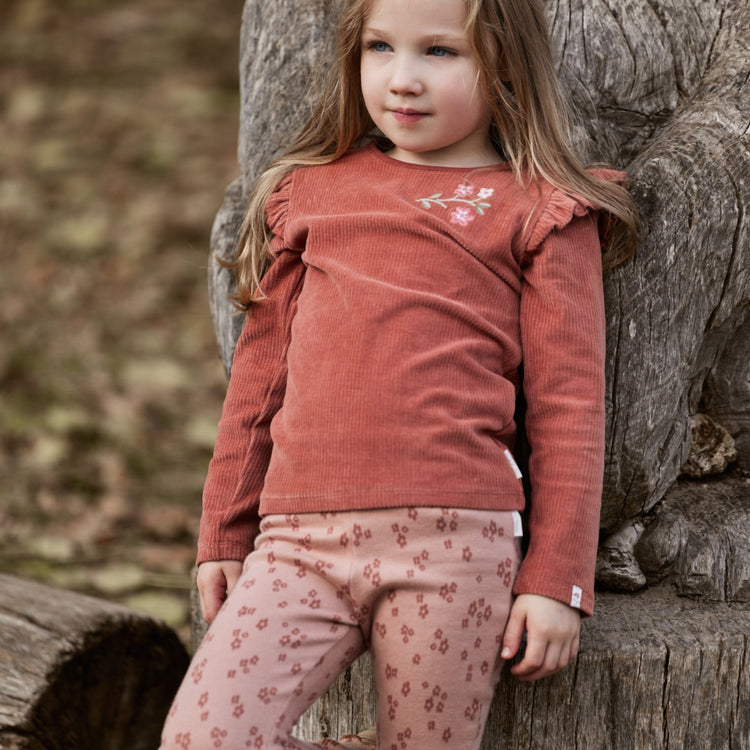 LITTLE DUTCH. T-shirt long sleeves Deep Berry