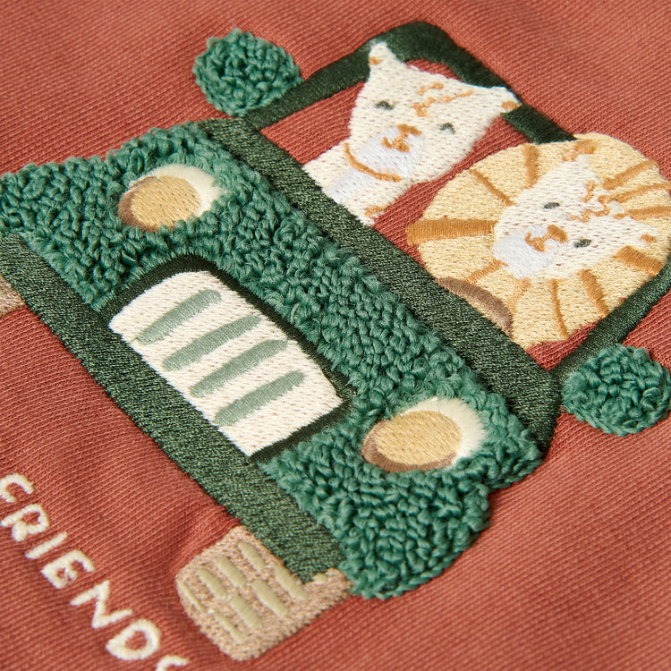 LITTLE DUTCH. Sweater Desert Red