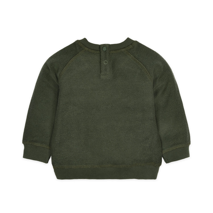 LITTLE DUTCH. Φούτερ Deep Olive