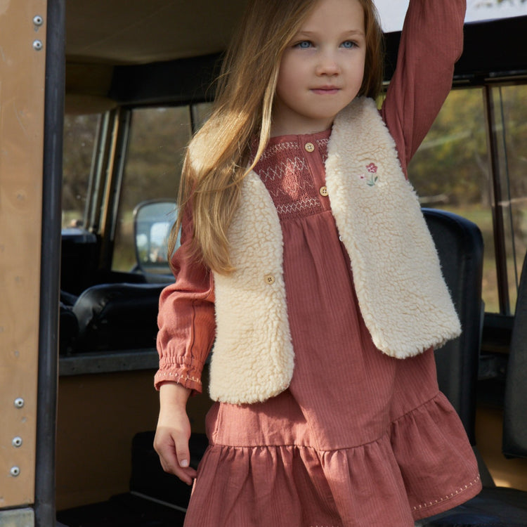 LITTLE DUTCH. Gilet Vanilla