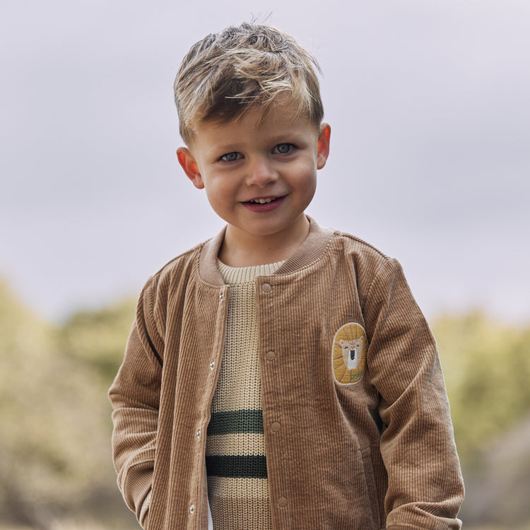 LITTLE DUTCH. Μπουφανάκι κοτλέ Mudstone