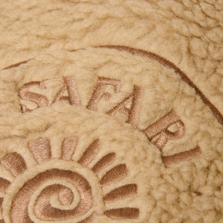 LITTLE DUTCH. Teddy cardigan Warm Taupe