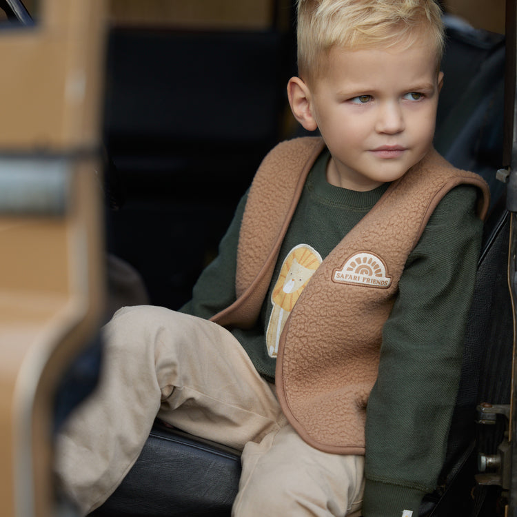 LITTLE DUTCH. Trousers Warm Taupe