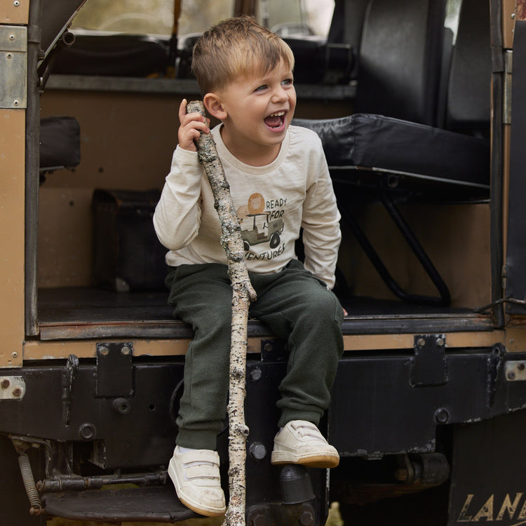 LITTLE DUTCH. Trousers Deep Olive
