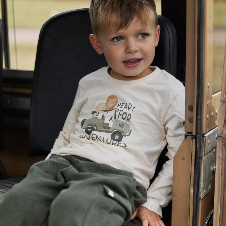 LITTLE DUTCH. Trousers Deep Olive
