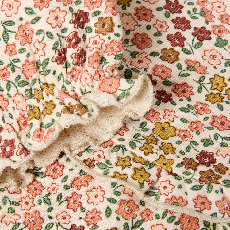 LITTLE DUTCH. Φορεματάκι μακρυμάνικο Safari Flowers