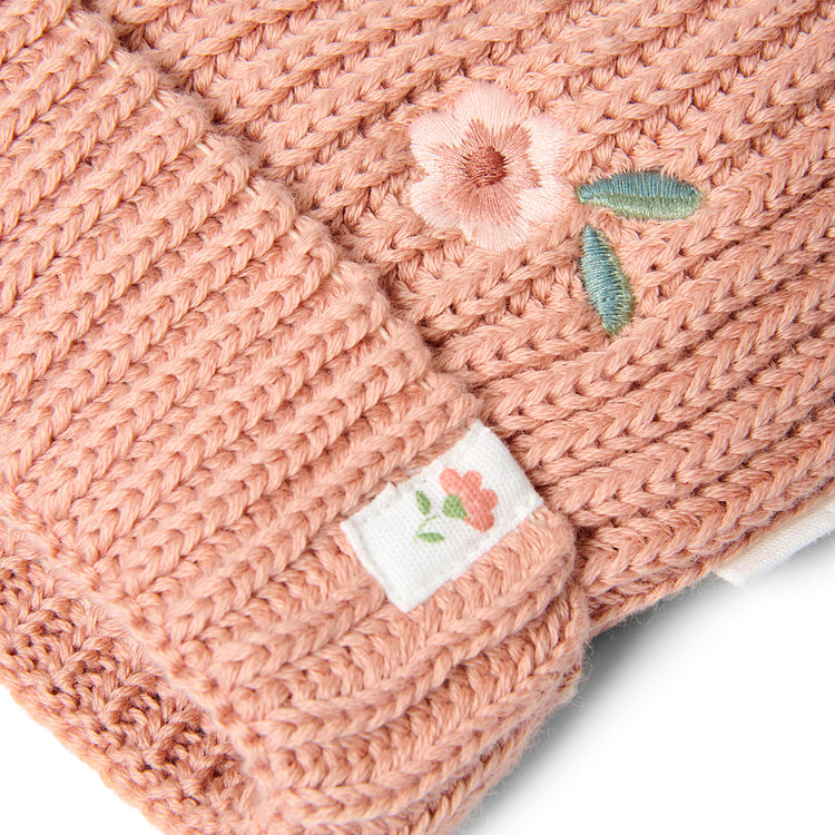 LITTLE DUTCH. Knitted hat Deep Pink - Size 2 (92/104)