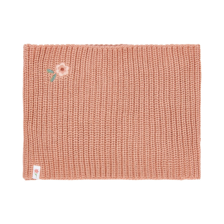 LITTLE DUTCH. Πλεκτό κασκόλ Deep Pink - One Size