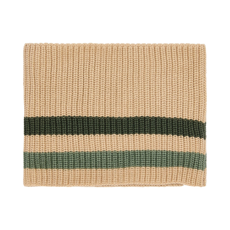 LITTLE DUTCH. Πλεκτό κασκόλ Warm Taupe - One Size