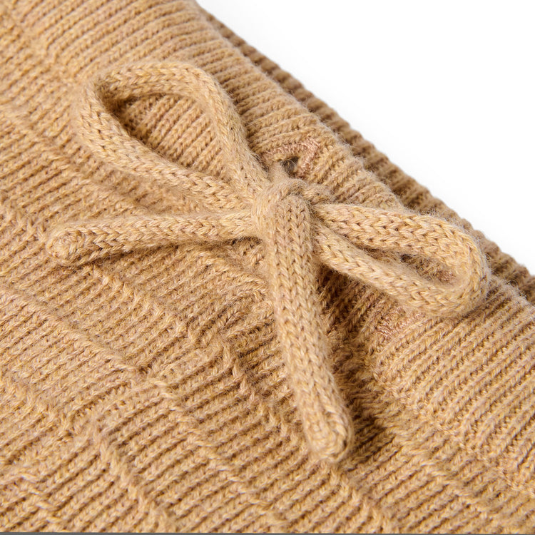 LITTLE DUTCH. Πλεκτό παντελονάκι Soft Tan