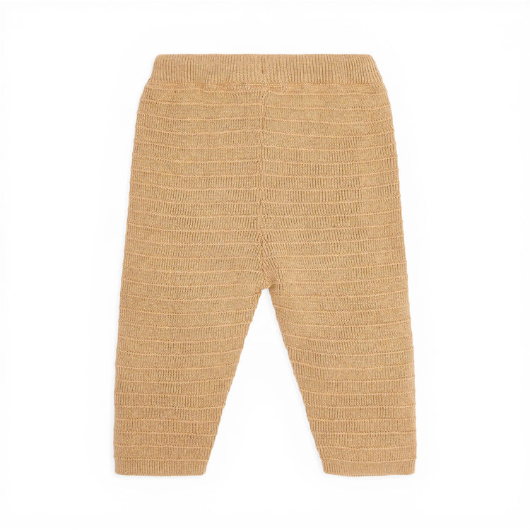 LITTLE DUTCH. Πλεκτό παντελονάκι Soft Tan