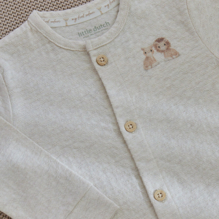 LITTLE DUTCH. One-piece suit Vanilla melee