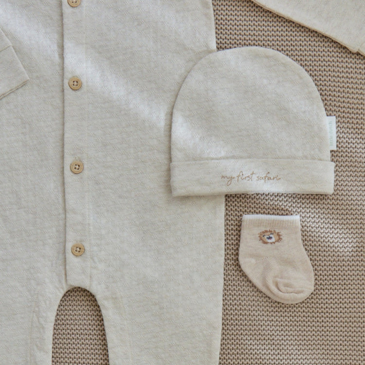 LITTLE DUTCH. One-piece suit Vanilla melee