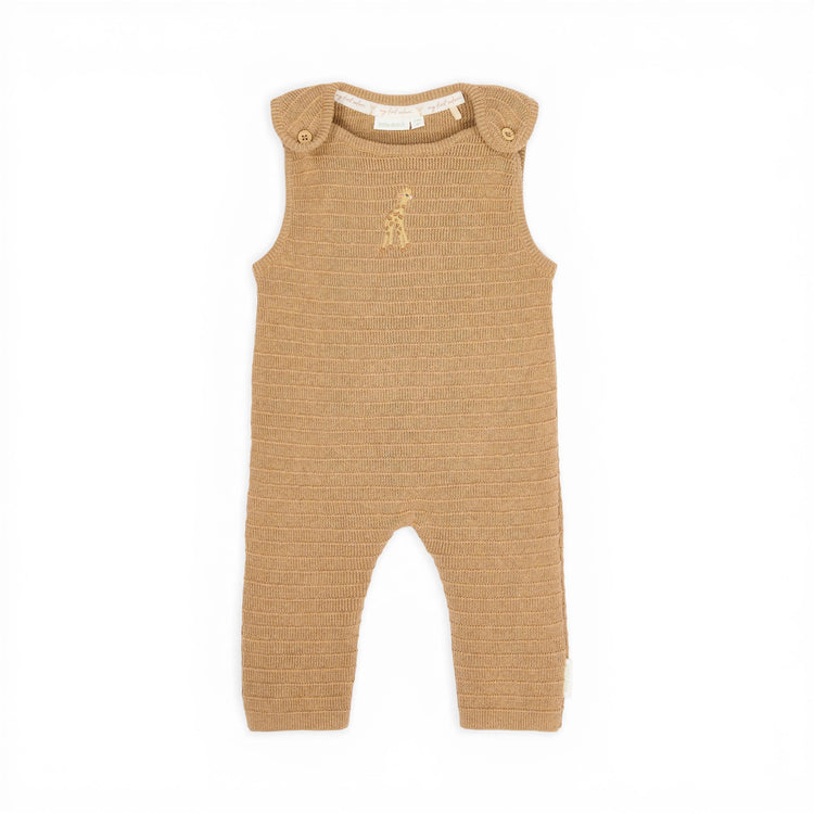 LITTLE DUTCH. Πλεκτό ολόσωμο φορμάκι Soft Tan