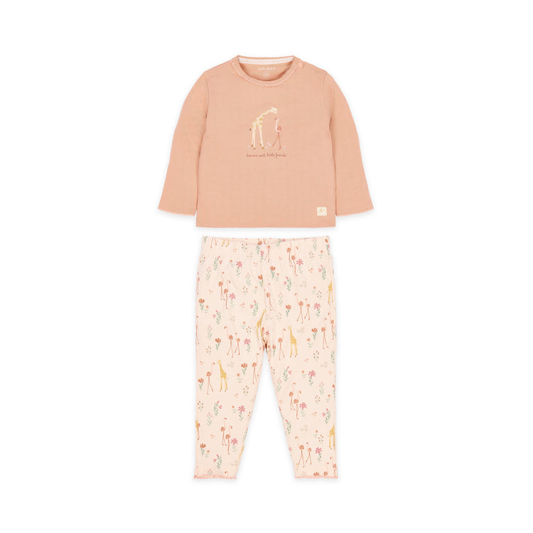 LITTLE DUTCH. Παιδικές πιτζάμες Safari Flamingo