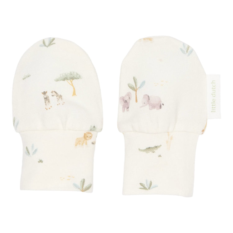 LITTLE DUTCH. Scratch mittens Little Safari - One Size