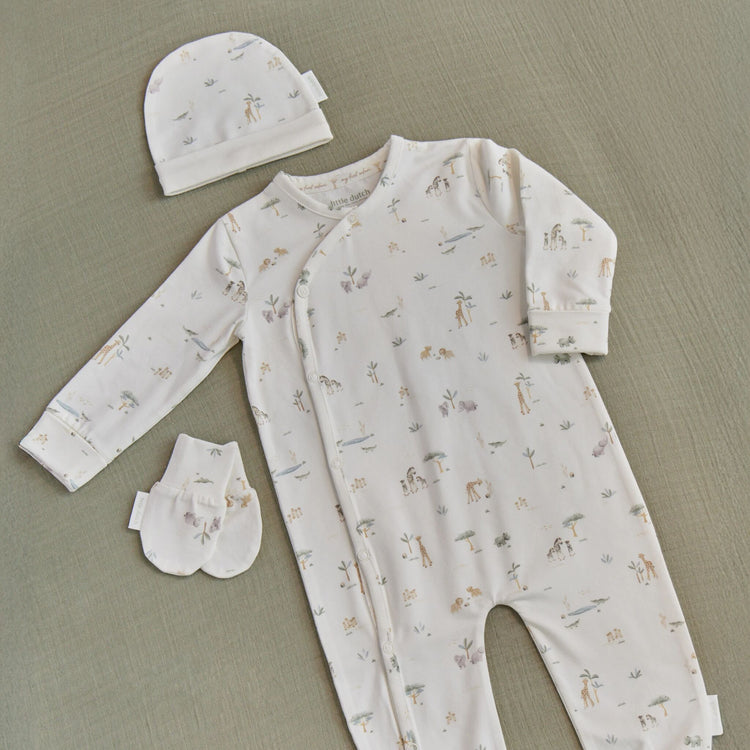 LITTLE DUTCH. Scratch mittens Little Safari - One Size