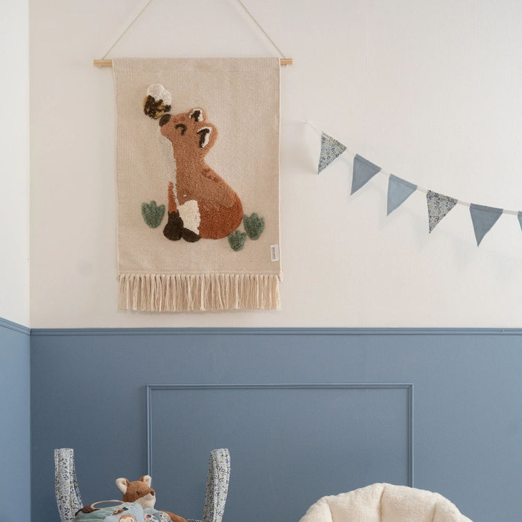 LITTLE DUTCH. Wall carpet Fox Forest Friends