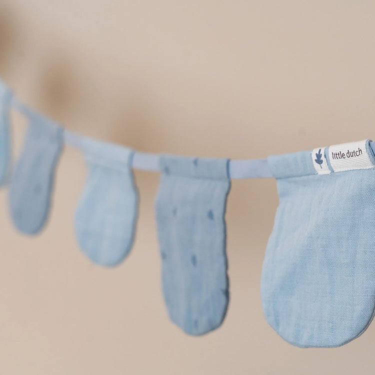 LITTLE DUTCH. Διακοσμητική γιρλάντα Pure Denim Blue