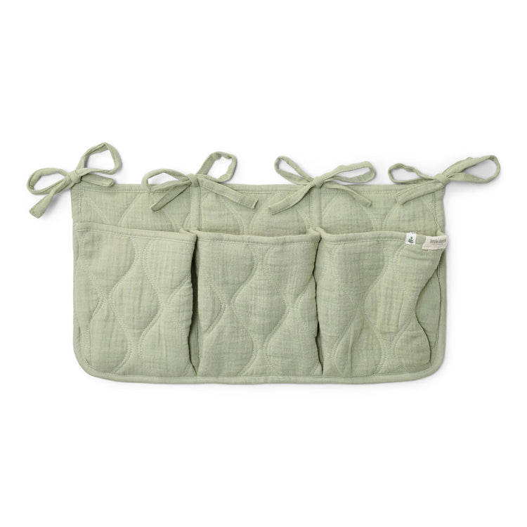 LITTLE DUTCH. Organiser quilted Pure Sage