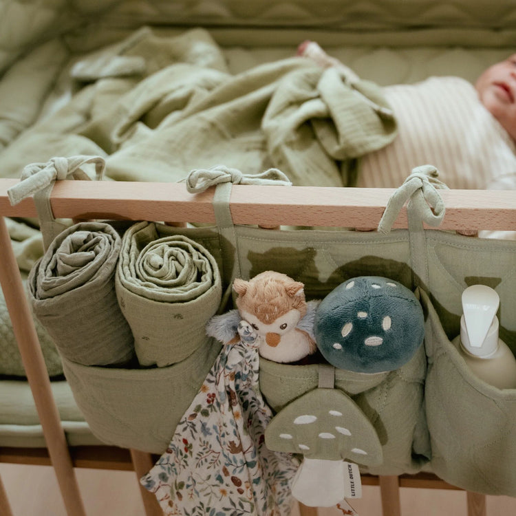 LITTLE DUTCH. Organiser quilted Pure Sage