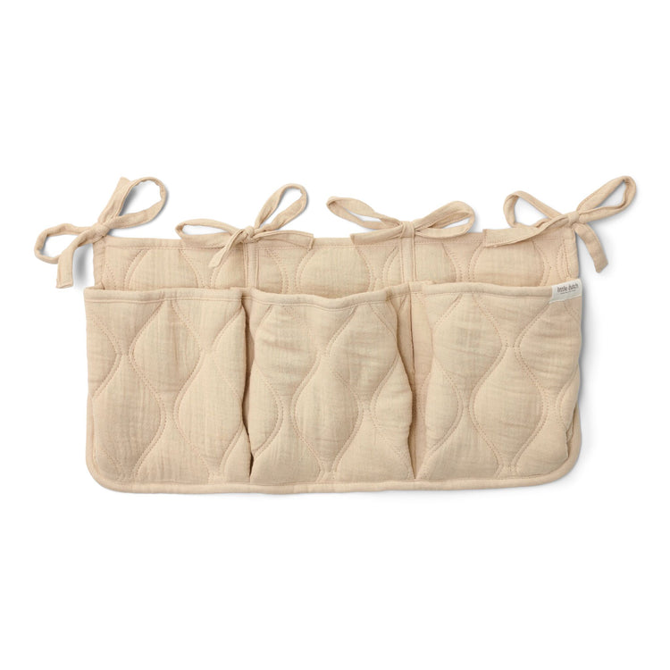 LITTLE DUTCH. Organiser quilted Pure Soft Beige