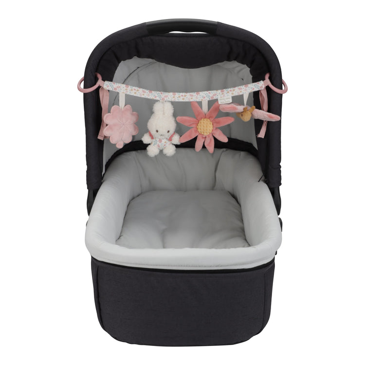 LITTLE DUTCH. Miffy Stroller toy chain - Lucky Blossom GRS