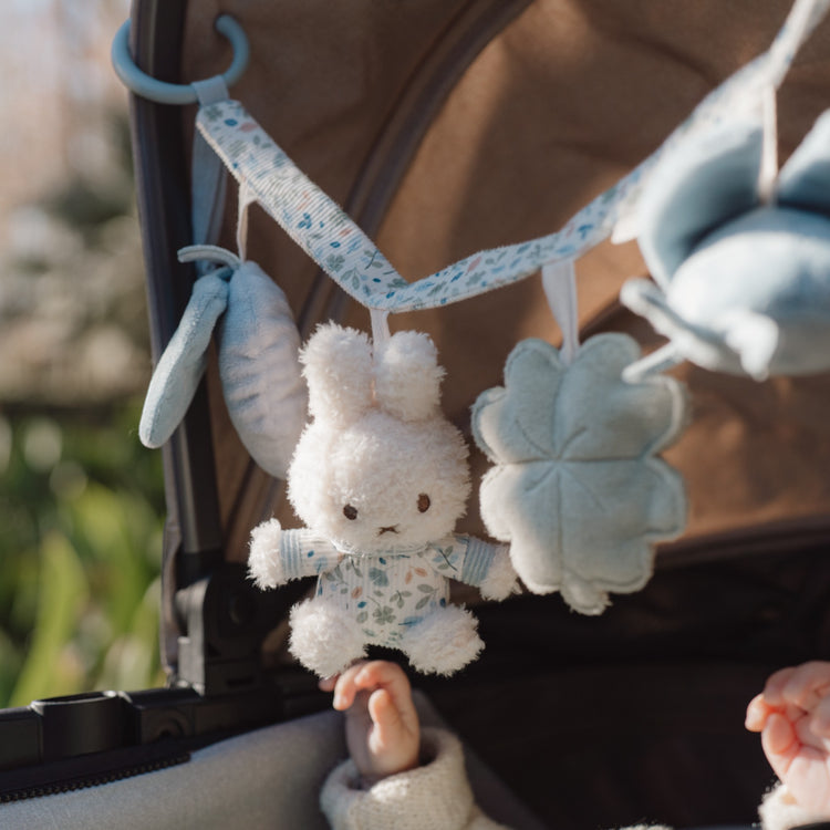 LITTLE DUTCH. Miffy Stroller toy chain - Lucky Leaves GRS