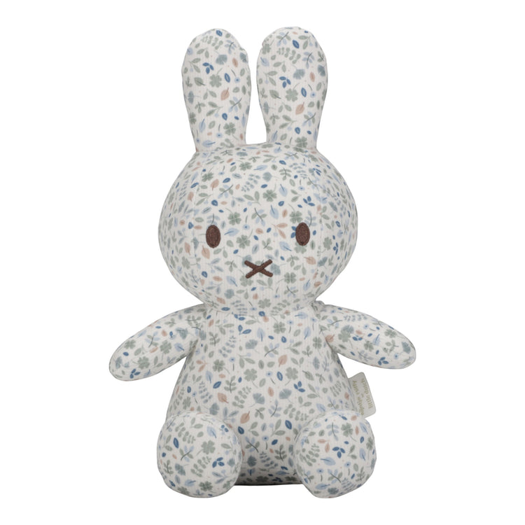 LITTLE DUTCH. Miffy Cuddle all-over print 30 cm - Lucky Leaves GRS