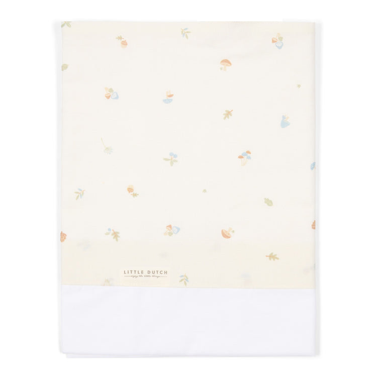 LITTLE DUTCH. Cot sheet Forest Treasures