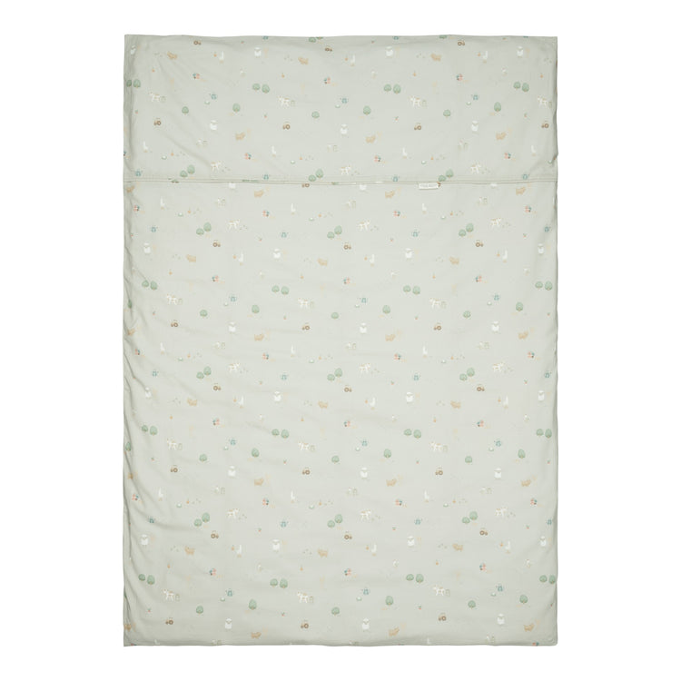 LITTLE DUTCH. Cot duvet cover Little Farm