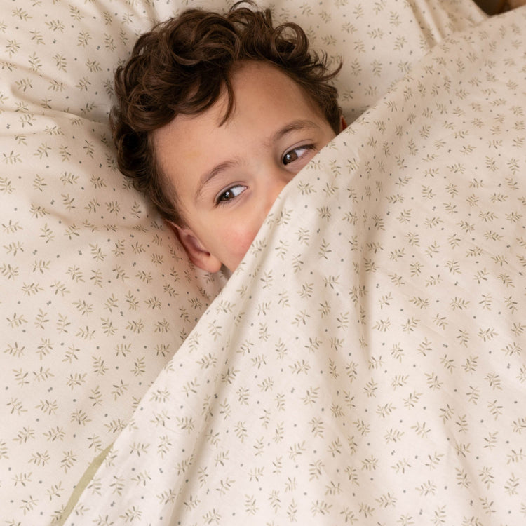 LITTLE DUTCH. Cot duvet cover Blueberry Leaves