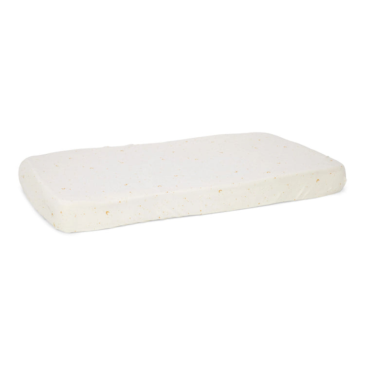 LITTLE DUTCH. Fitted cot sheet Moon & Stars