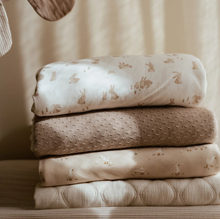 LITTLE DUTCH. Cot blanket Little Goose 110x140