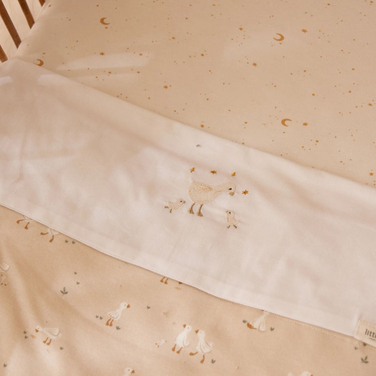 LITTLE DUTCH. Cot blanket Little Goose 110x140