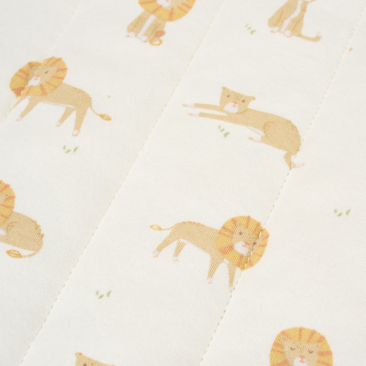 LITTLE DUTCH. Winter quilted blanket Safari Leo 70x100