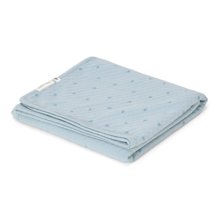 LITTLE DUTCH. Κουβέρτα καλοκαιρινή Pure Denim Blue 110x140