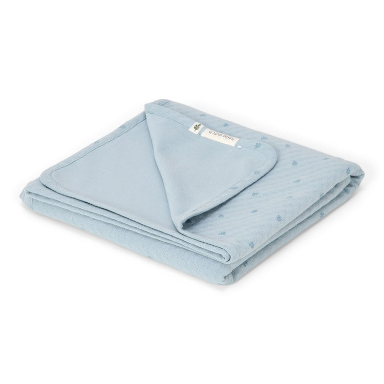 LITTLE DUTCH. Κουβέρτα καλοκαιρινή Pure Denim Blue 70x100