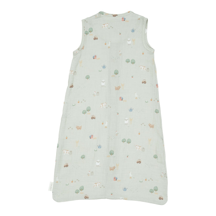 LITTLE DUTCH. Summer sleeping bag muslin Little Farm 70cm