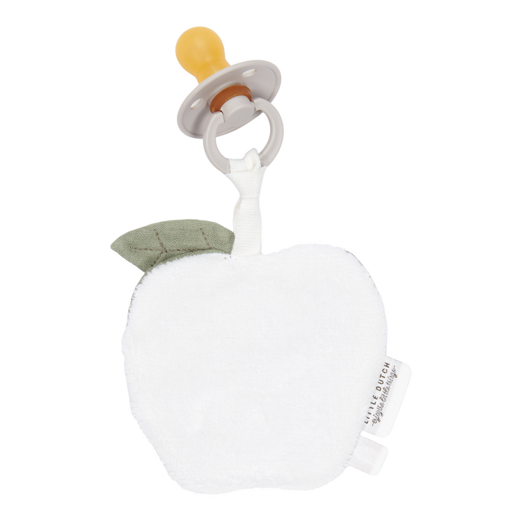 LITTLE DUTCH. Υφασμάτινο ντουντού από μουσελίνα Apple Oliv