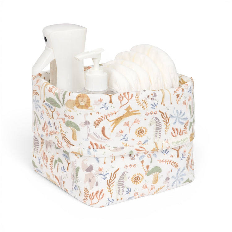 LITTLE DUTCH. Storage basket small Safari Wonders