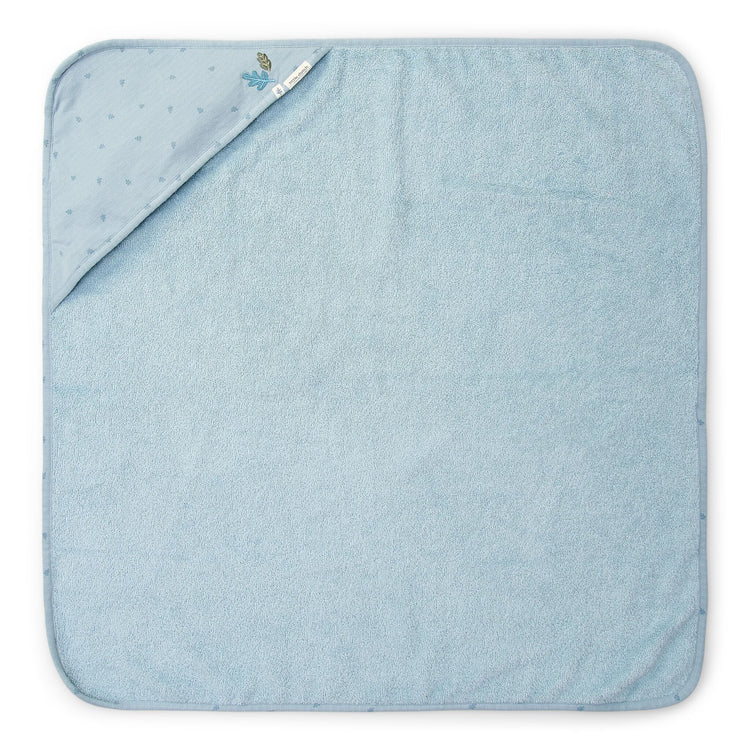 LITTLE DUTCH. Μπουρνουζοπετσέτα Pure Denim Blue 75x75